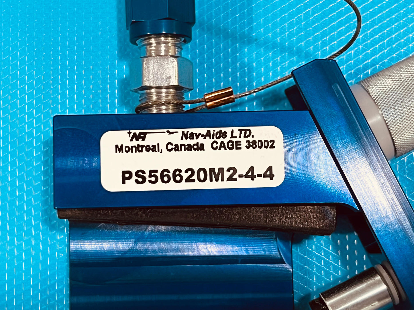 PITOT STATIC TEST ADAPTOR Part No. PS56620M2-4-4