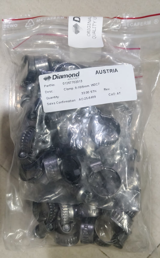 CLAMP, 8-169MM, W2C7, 1267702013
