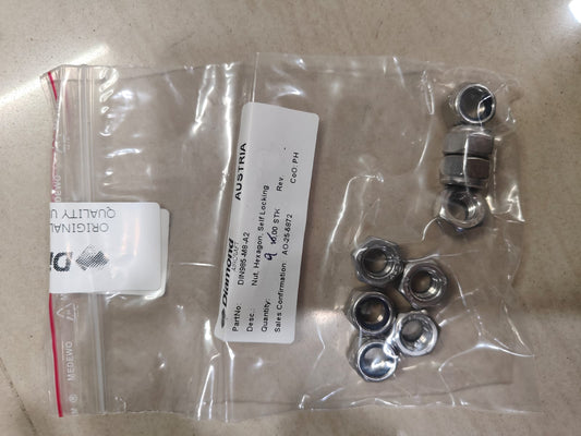 DIN 985-M8-A2	NUT, HEXAGON, SELF LOCKING
