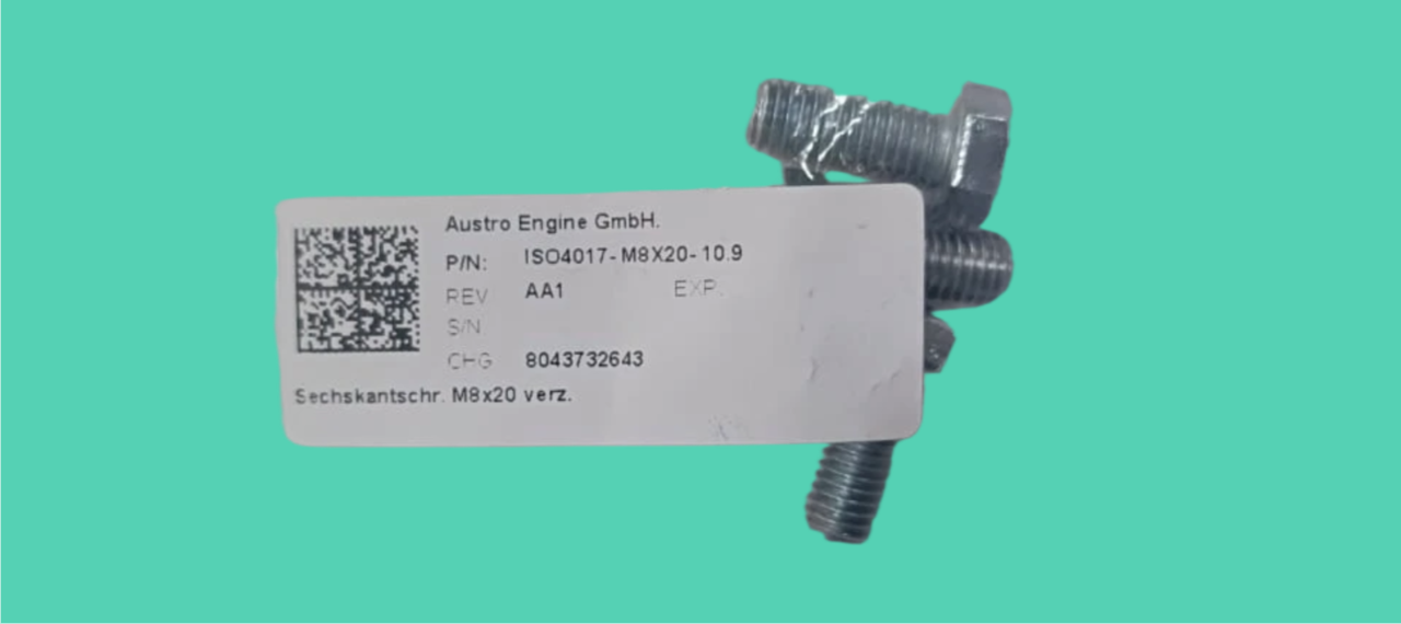 ISO4017-M8X20-10.9