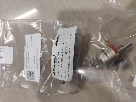 KKS3U5021R24	POTENTIOMETER, DUAL GANG