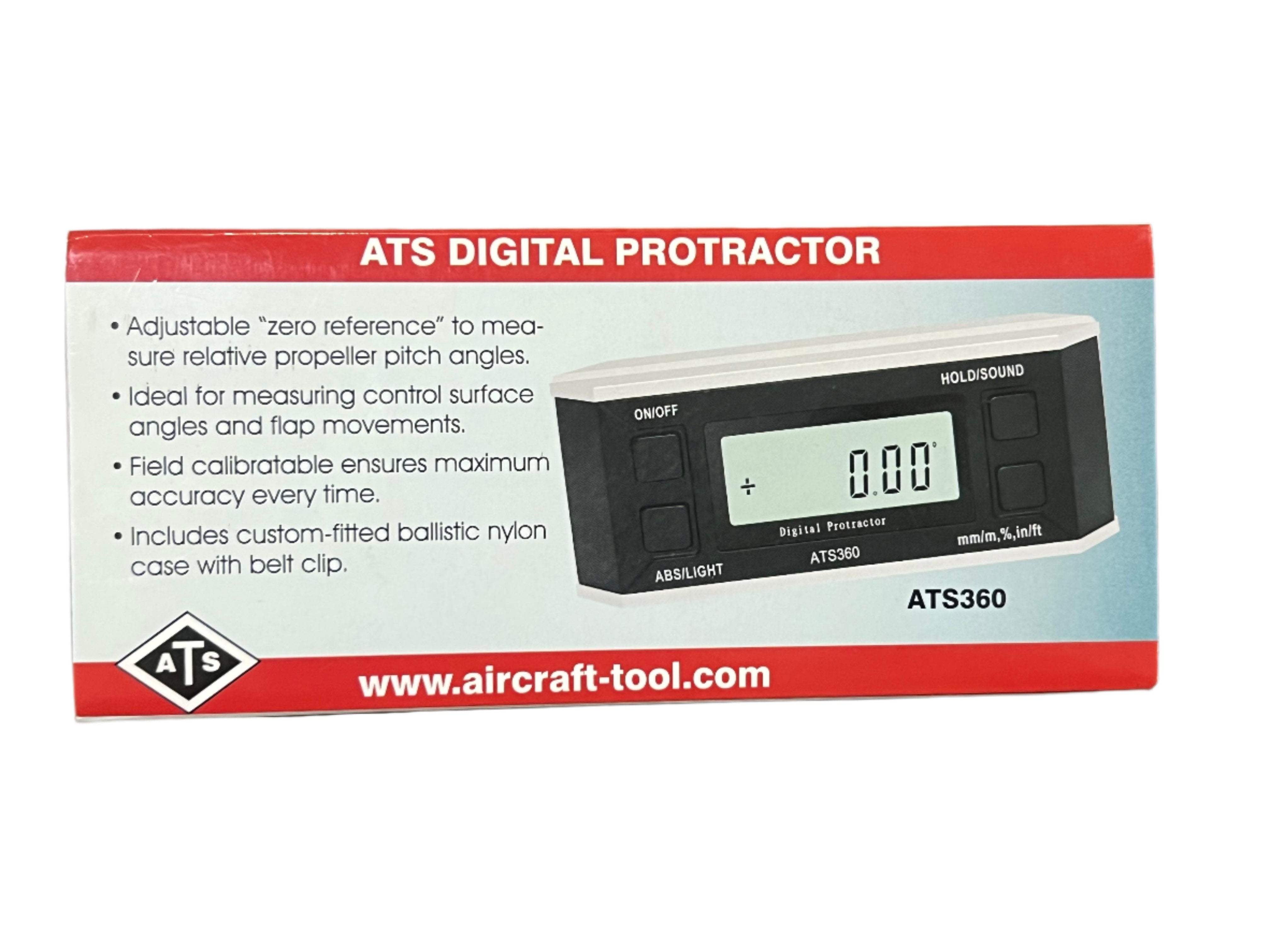 Accelerometer Protractor ATS DIGITAL PROTRACTOR Part no. ATS360 – AMT Aviation