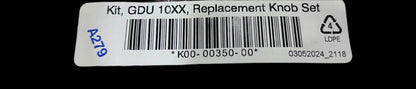 Kit, GDU 10XX, Replacement Knob Set. Part Number : K00-00350-00